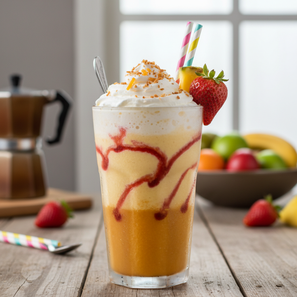Cuban Sunrise Cream Shake recipe