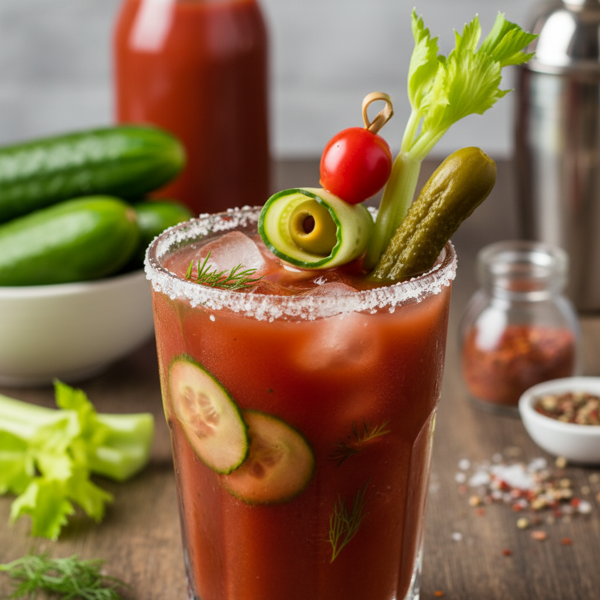 Cucumber-Infused Bloody Mary Bliss recipe