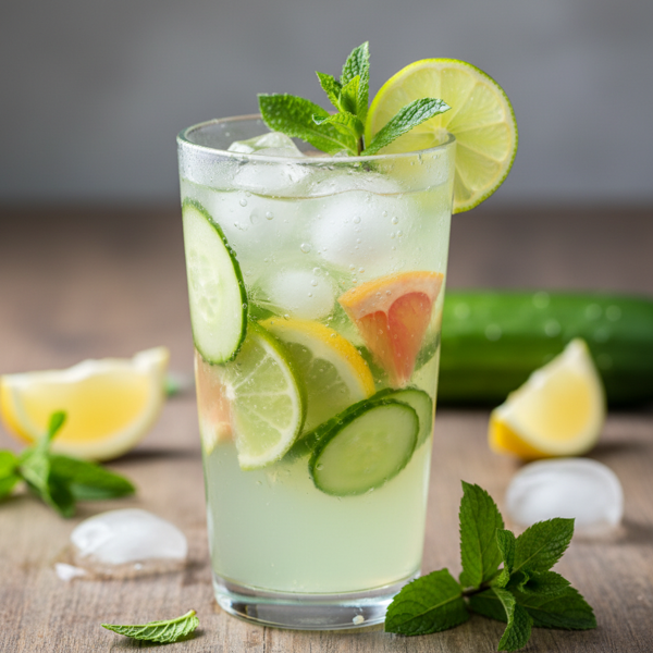 Cucumber Mint Citrus Cooler recipe
