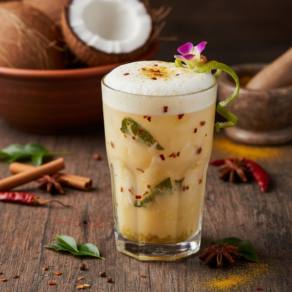 Curry Coconut Fizz recipe