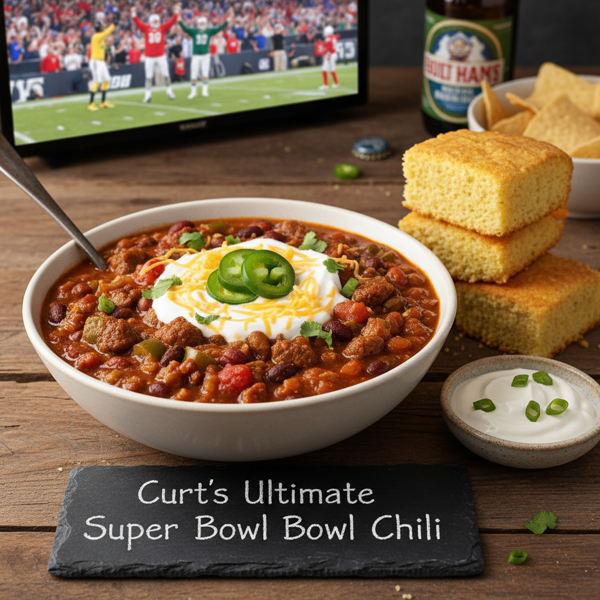 Curt's Ultimate Super Bowl Chili recipe