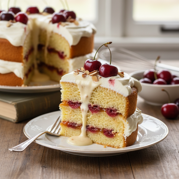 Custard-Soaked Washington Layer Cake recipe