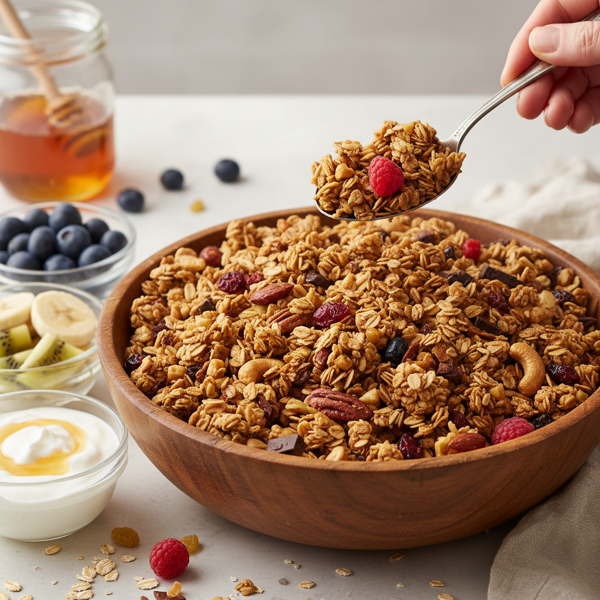 Customizable Crunchy Granola Delight recipe