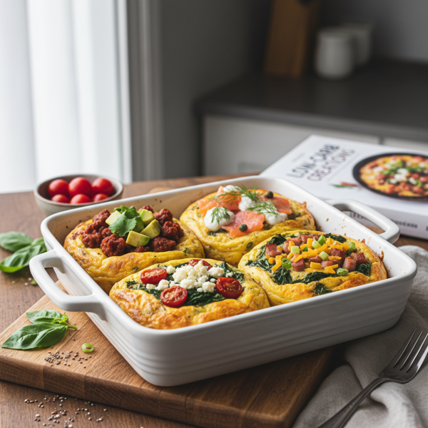 Customizable Low-Carb Breakfast Frittatas recipe
