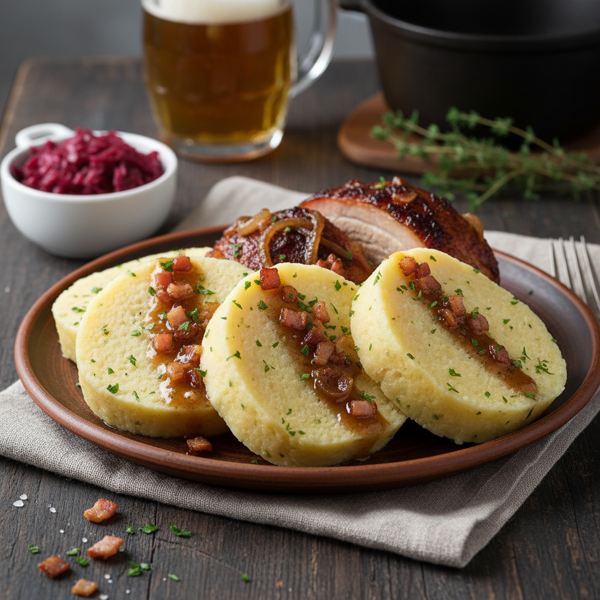 Czech Potato Dumplings (Knedlíky) recipe