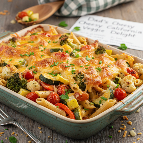 Dad's Cheesy California Veggie Delight recipe