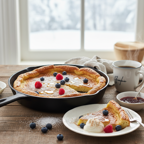 Dad's Delicious Finnish Pancakes recipe