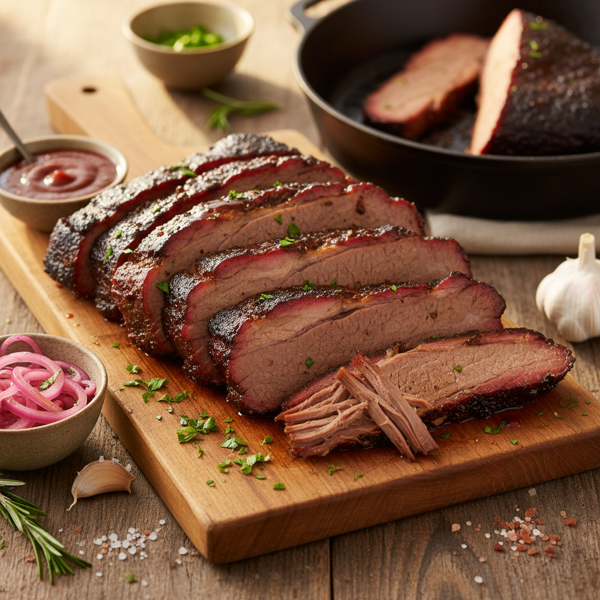 Dad's Ultimate Slow-Cooked Brisket recipe