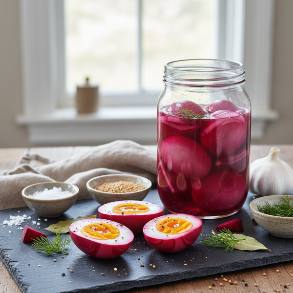 Dale's Vibrant Beet-Pickled Eggs recipe