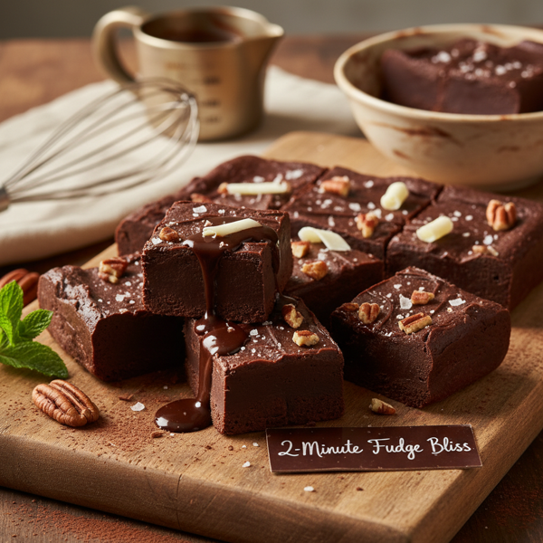 Decadent 2-Minute Fudge Bliss recipe