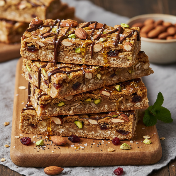 Decadent Almond Energizer Bars recipe