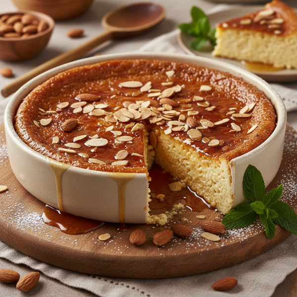 Decadent Almond Flan recipe