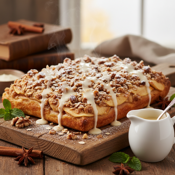 Decadent Apple Cinnamon Streusel Delight recipe