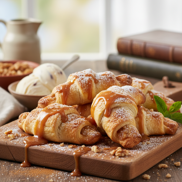 Decadent Apple Crescent Dumplings recipe