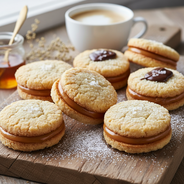 Decadent Aussie Shortbread Sandies recipe