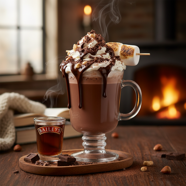 Decadent Bailey's Hot Chocolate Indulgence recipe