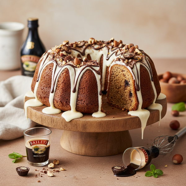 Decadent Baileys Irish Cream Bundt Cake recipe