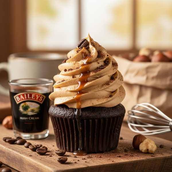 Decadent Bailey's Irish Cream Cupcake Frosting recipe