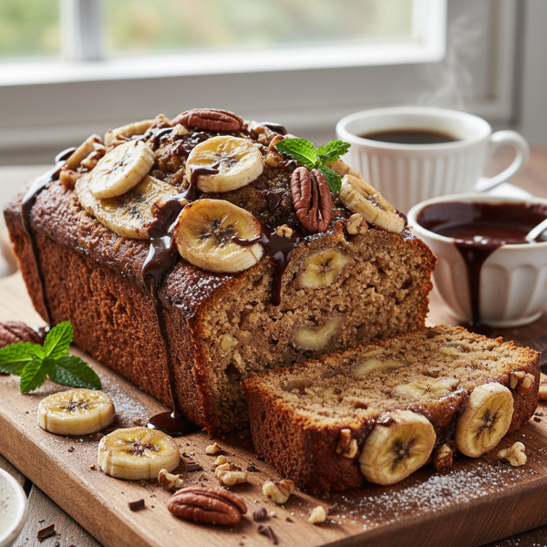 Decadent Banana Bread Delight recipe