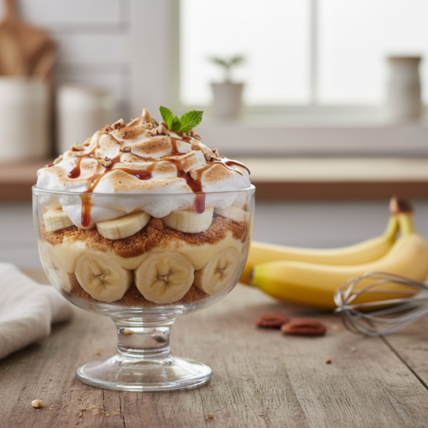 Decadent Banana Cream Delight recipe