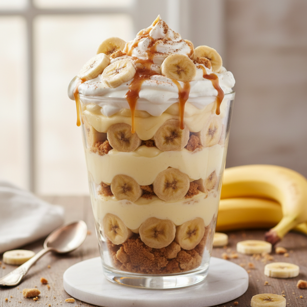 Decadent Banana Cream Pie Trifle recipe