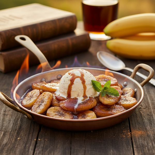 Decadent Bananas Foster Delight recipe