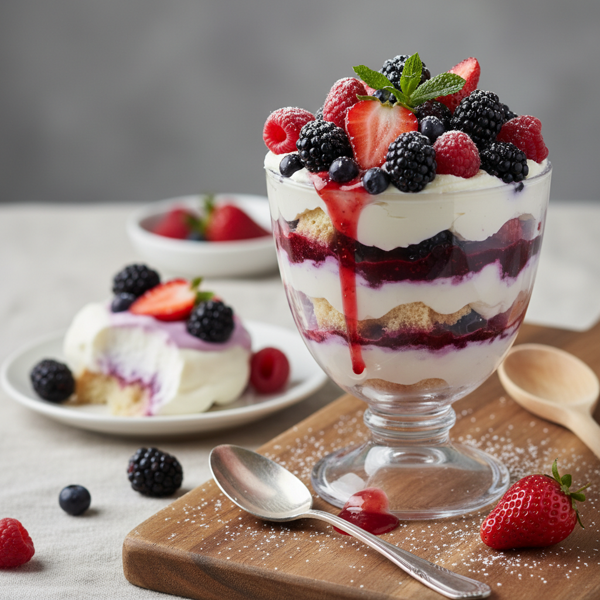 Decadent Berry Cream Cheese Delight recipe