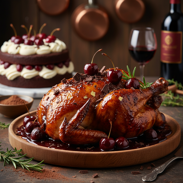 Decadent Black Forest Chicken recipe