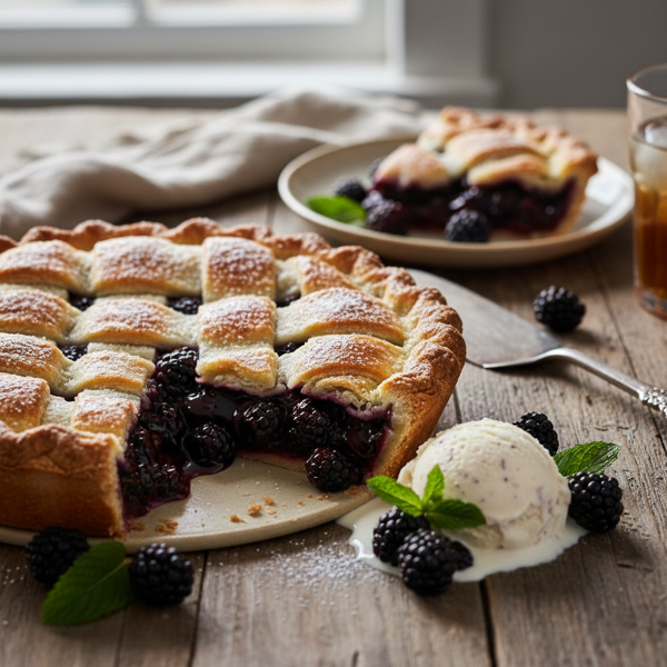 Decadent Blackberry Delight Pie recipe