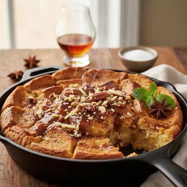 Decadent Bourbon-Infused Instant Pot Bread Pudding recipe