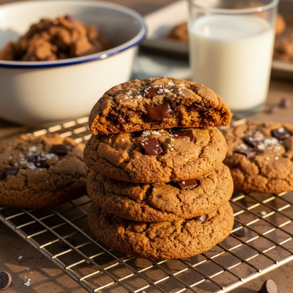 Decadent Brown Sugar Chocolate Chip Cookies recipe