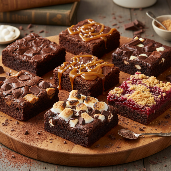 Decadent Brownies: Six Irresistible Variations recipe