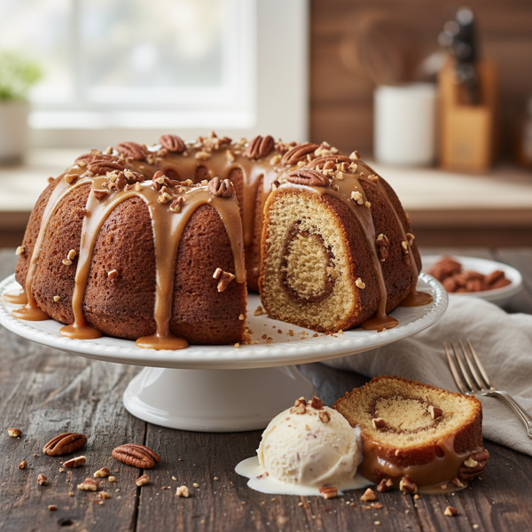 Decadent Butter Pecan Bundt Cake recipe