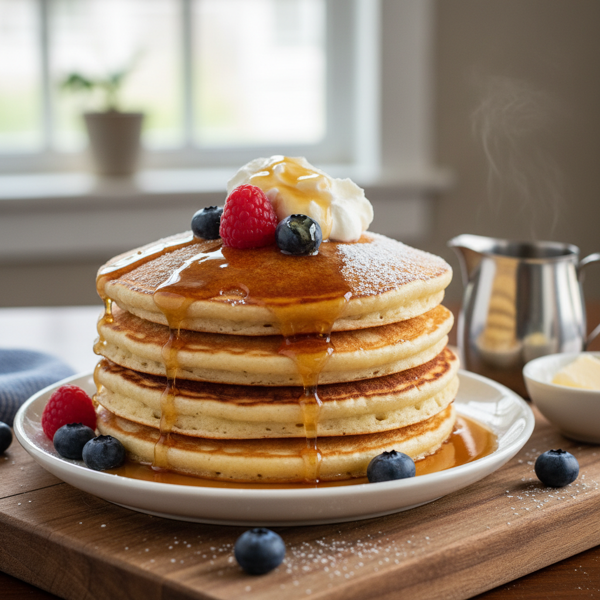 Decadent Buttermilk Maple Syrup recipe