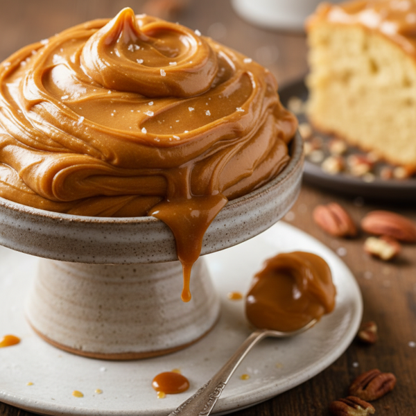 Decadent Buttery Caramel Frosting recipe
