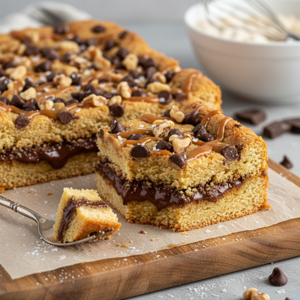 Decadent Cake Mix Cookie Bars recipe