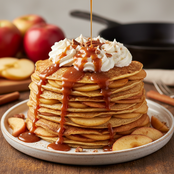 Decadent Caramel Apple Crepes Delight recipe