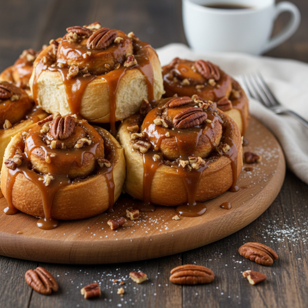 Decadent Caramel Pecan Sticky Buns recipe