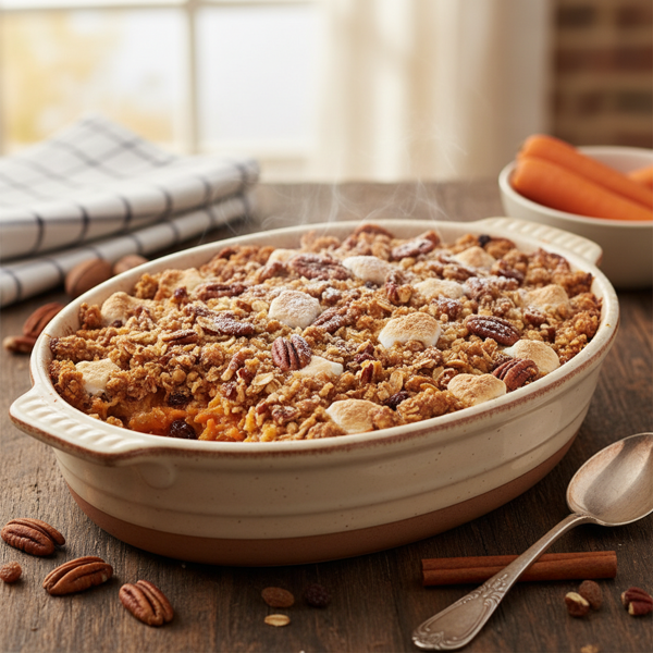 Decadent Carrot Delight Casserole recipe