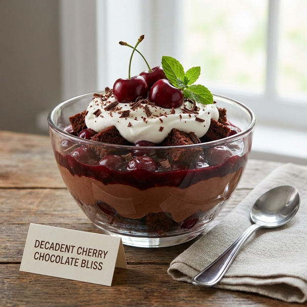 Decadent Cherry Chocolate Bliss recipe