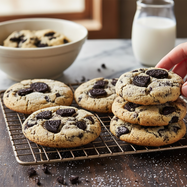 Decadent Chewy Oreo Sugar Cookies recipe