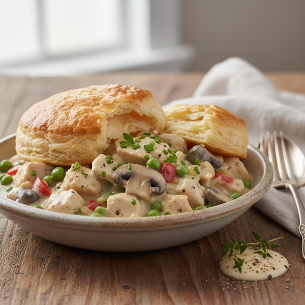 Decadent Chicken A La King recipe