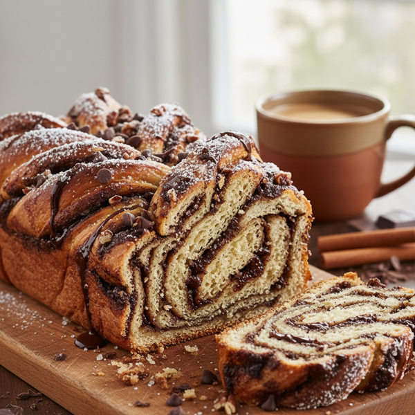 Decadent Chocolate-Cinnamon Babka Delight recipe