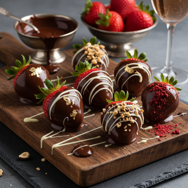 Decadent Chocolate-Covered Strawberries recipe