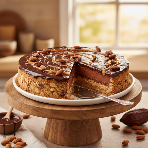 Decadent Chocolate Almond Delight Pie recipe