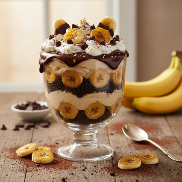 Decadent Chocolate Banana Cream Delight recipe
