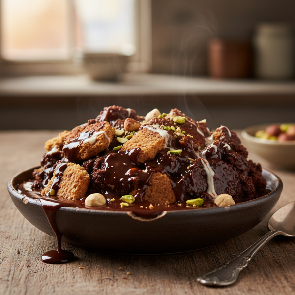 Decadent Chocolate Biscuit Sauce recipe