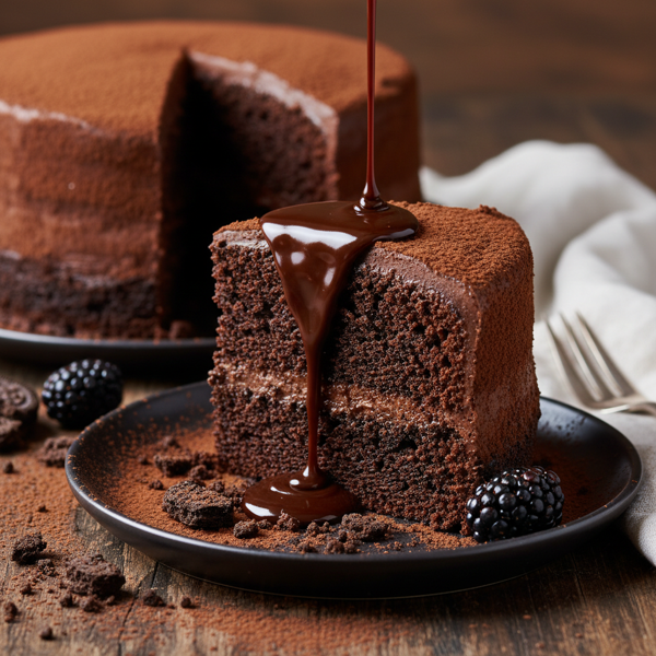 Decadent Chocolate Blackout Cake recipe