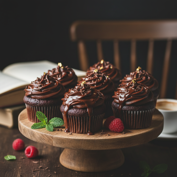 Decadent Chocolate Bliss Cupcakes recipe