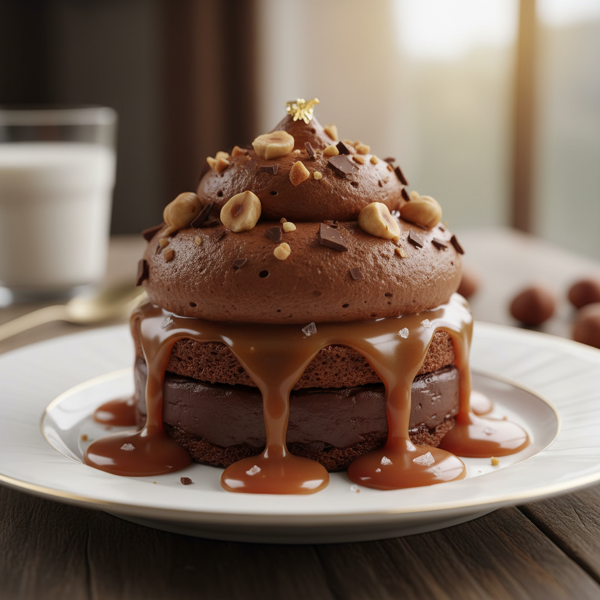 Decadent Chocolate Caramel Delight recipe